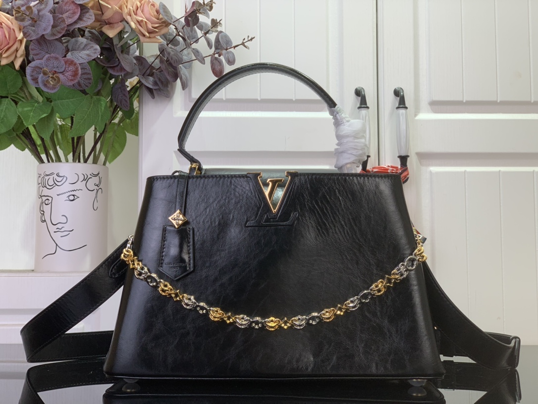 LV CAPUCINES SOUPLE Medium Handbag