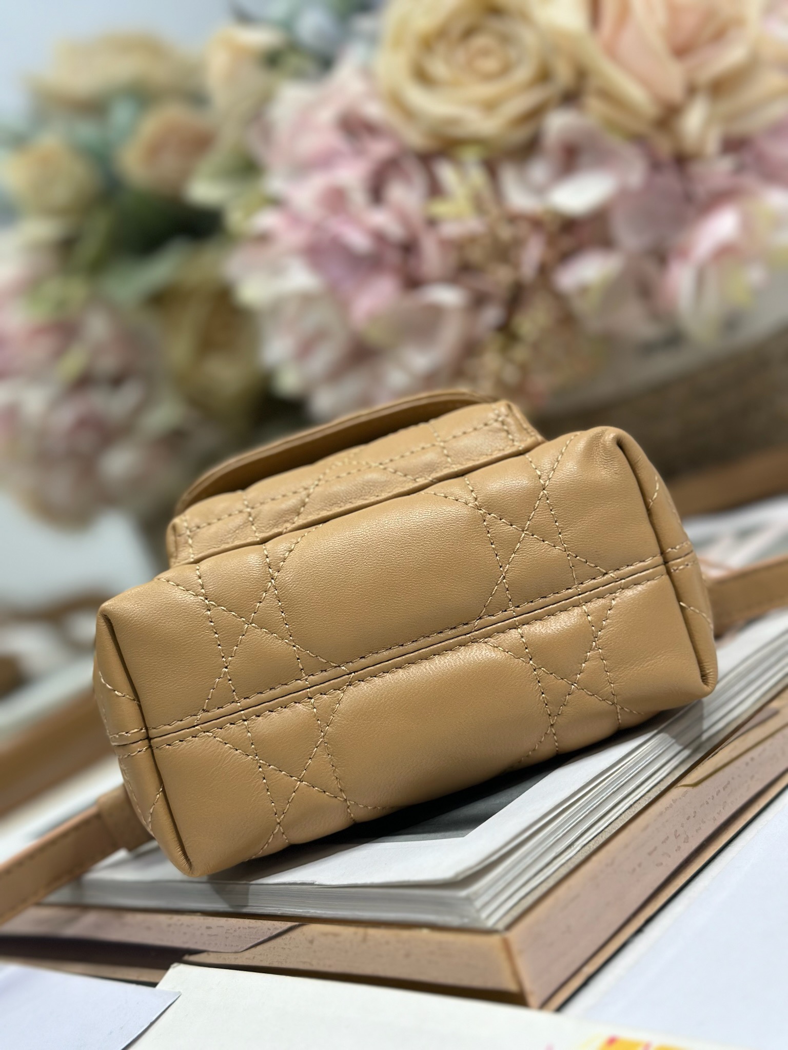 Mini Dior Caro Bucket Bag