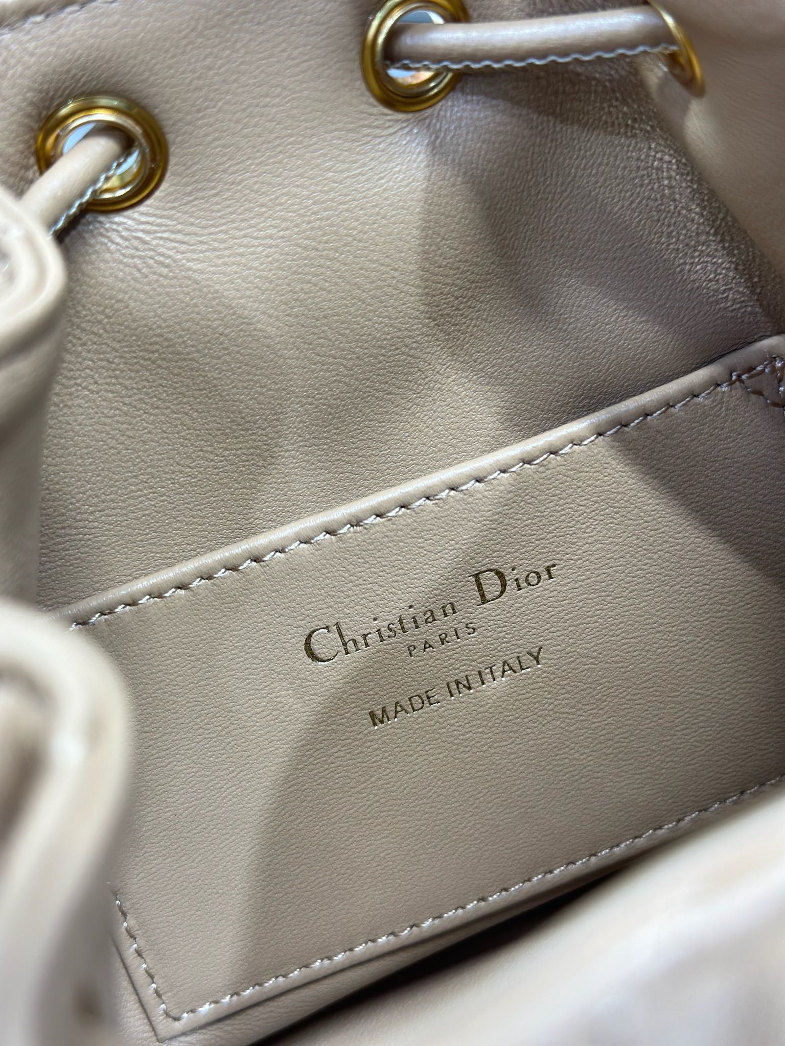 Mini Dior Caro Bucket Bag
