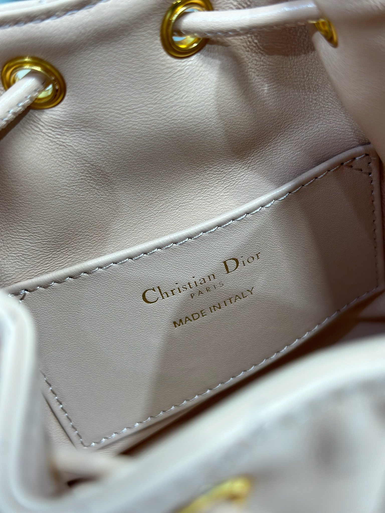 Mini Dior Caro Bucket Bag