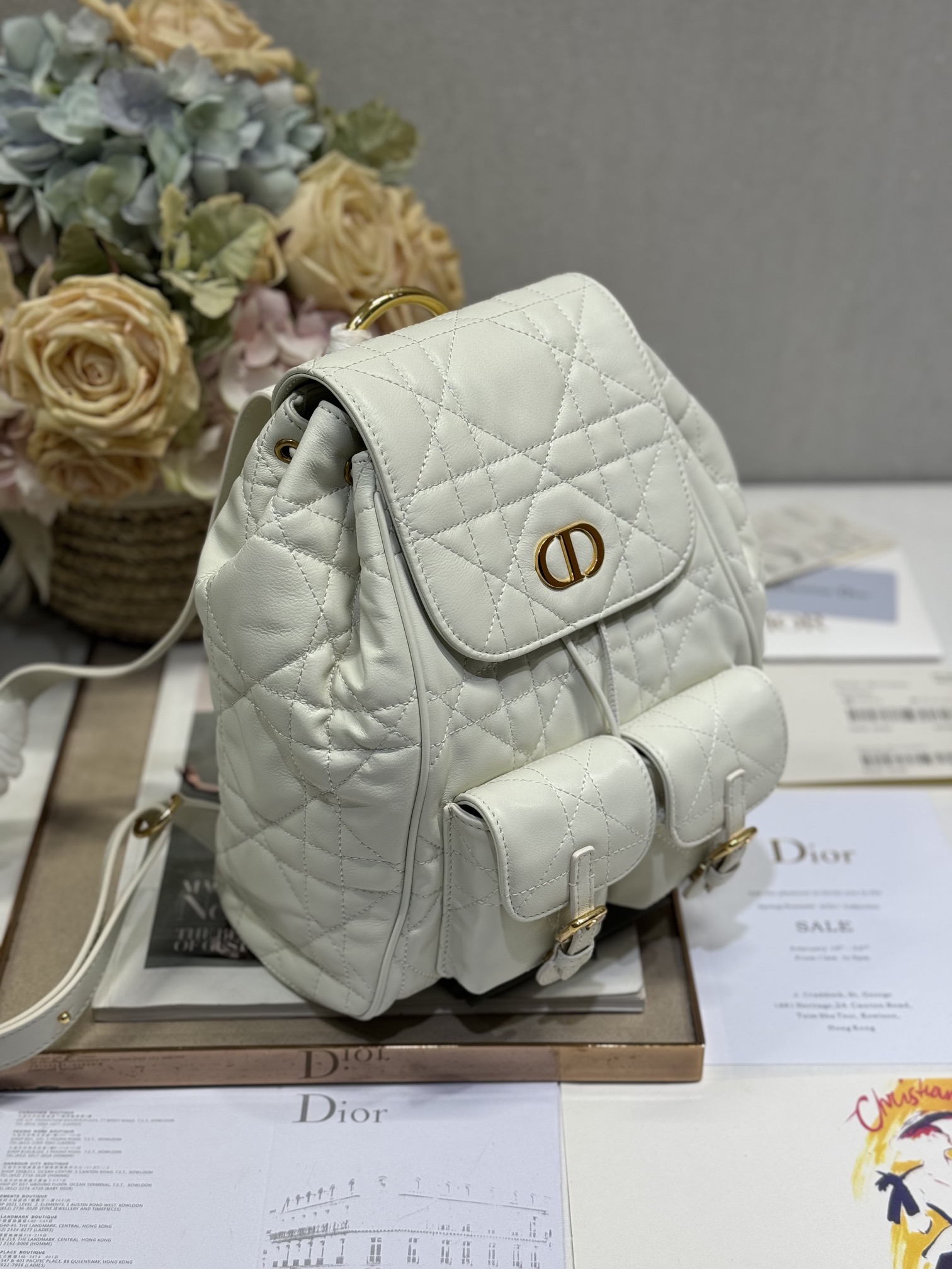 Medium Dior Caro Backpack