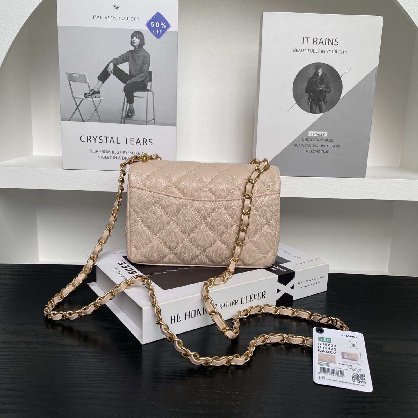 Chanel 1 25P Double Chain CF Series