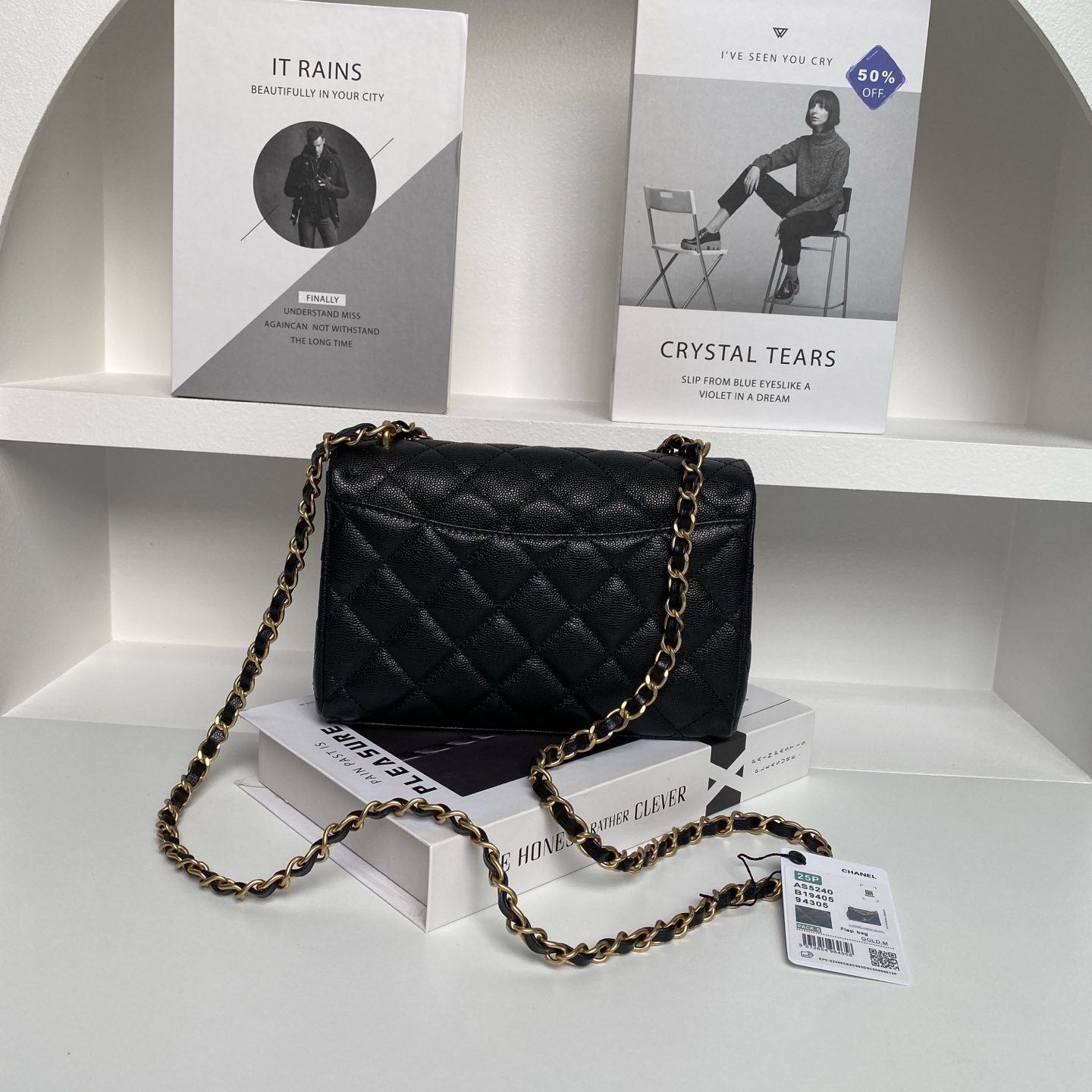 Chanel 1 25P Double Chain CF Series