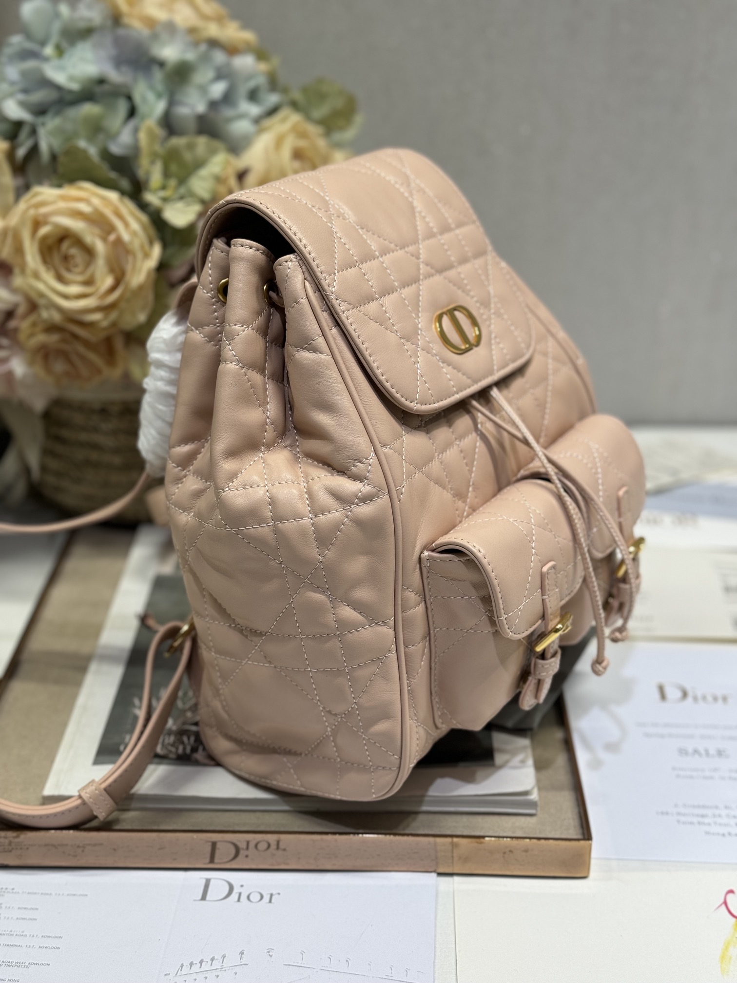 Medium Dior Caro Backpack