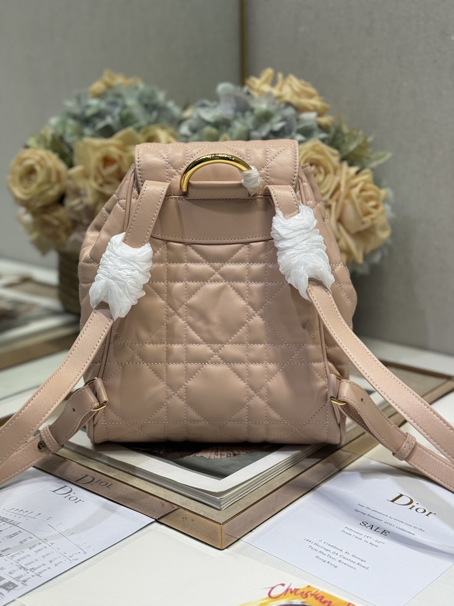 Medium Dior Caro Backpack