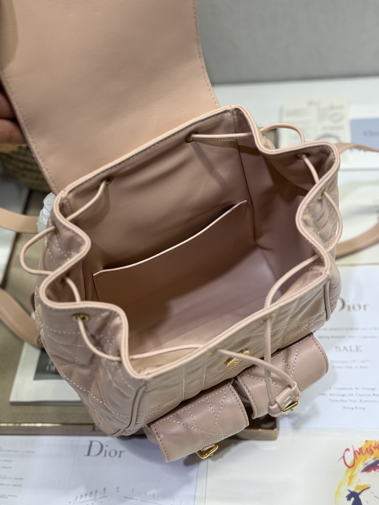 Medium Dior Caro Backpack