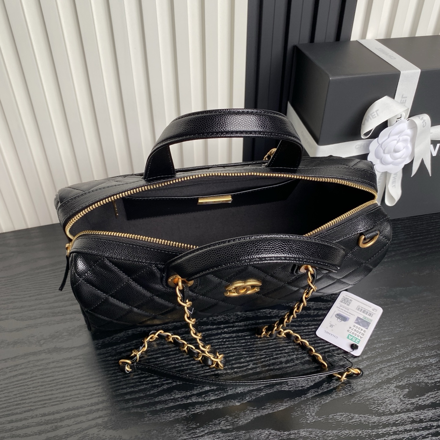 Chanel 1 25A Handcrafted Bowling Collection