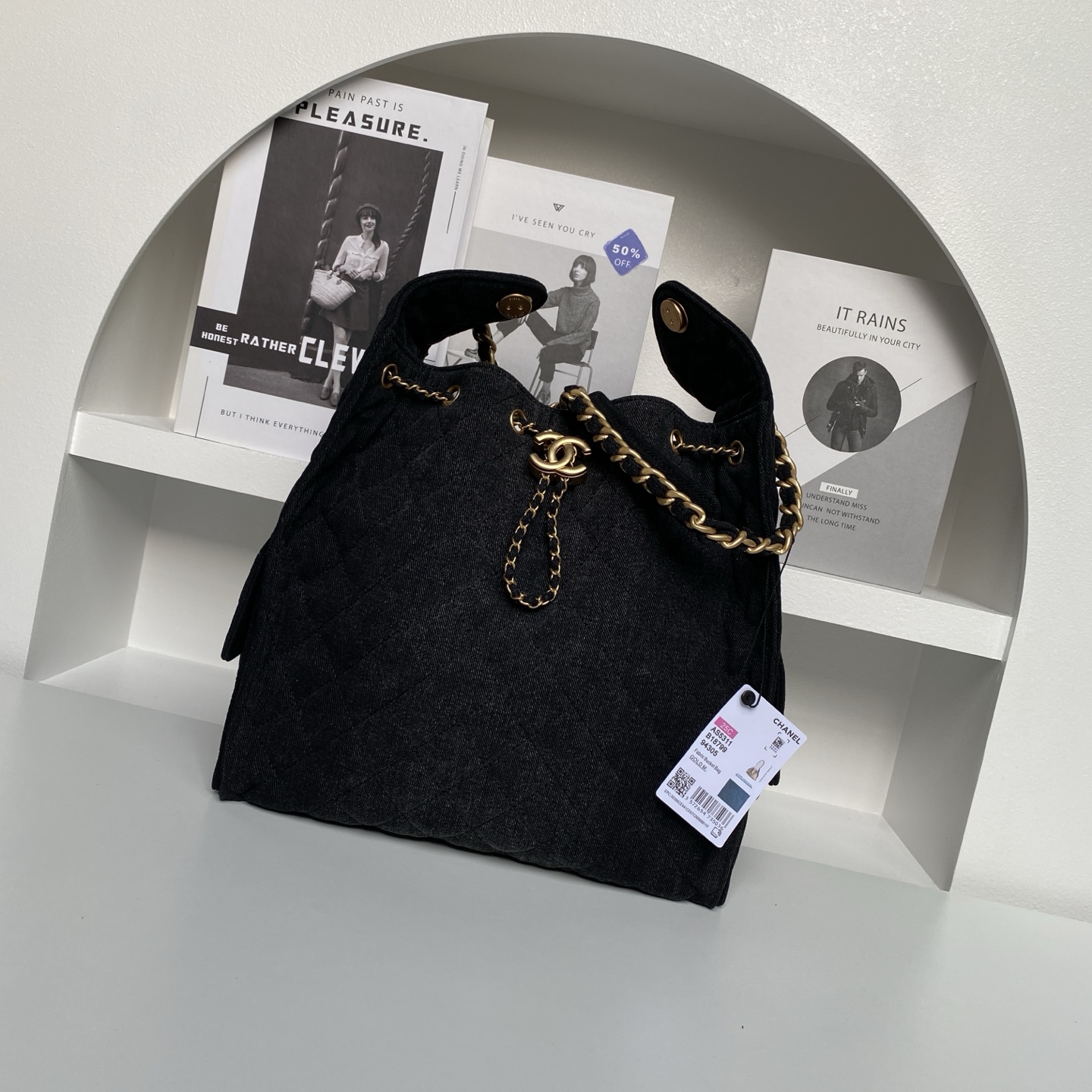 Chanel 1 25C runway style HOBO BAG