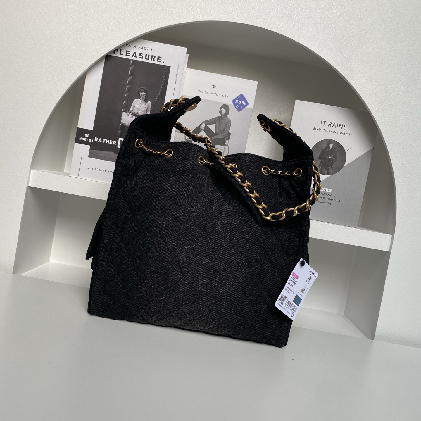 Chanel 1 25C runway style HOBO BAG