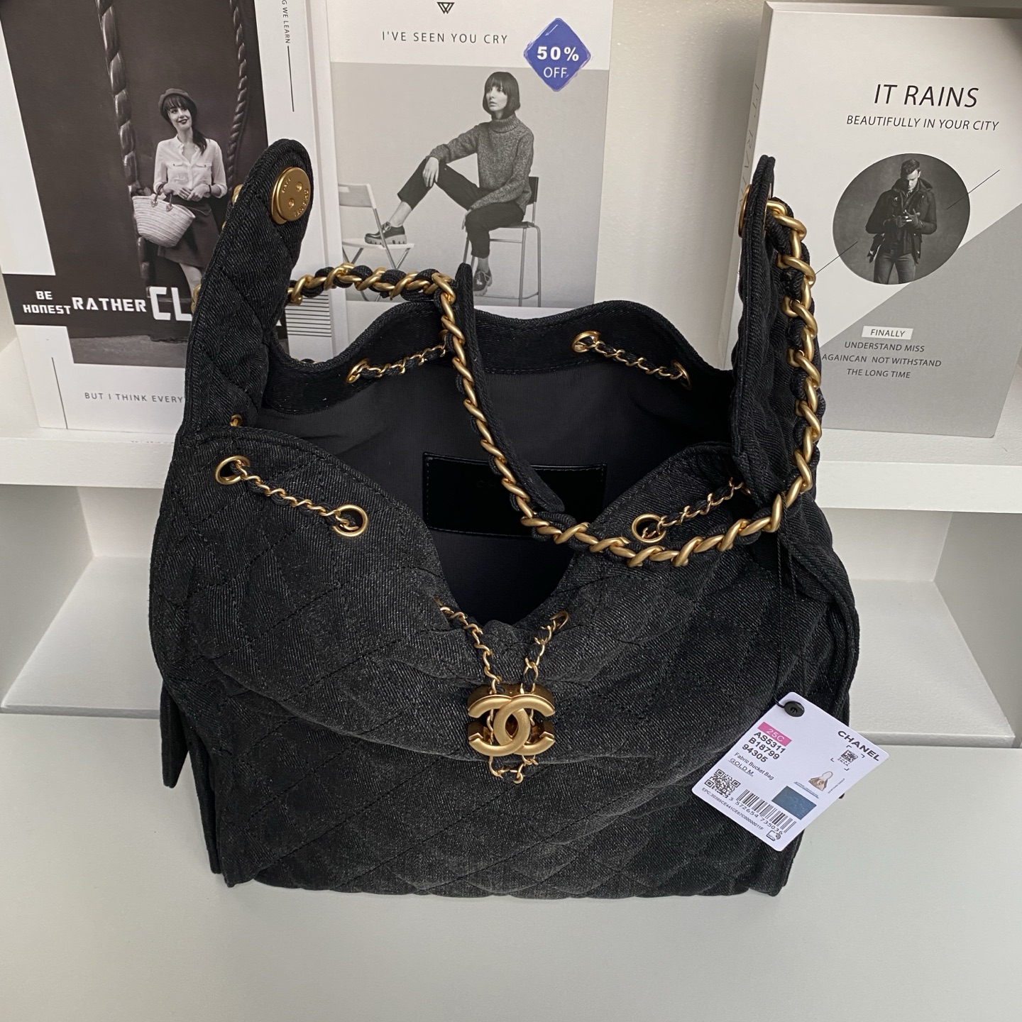 Chanel 1 25C runway style HOBO BAG