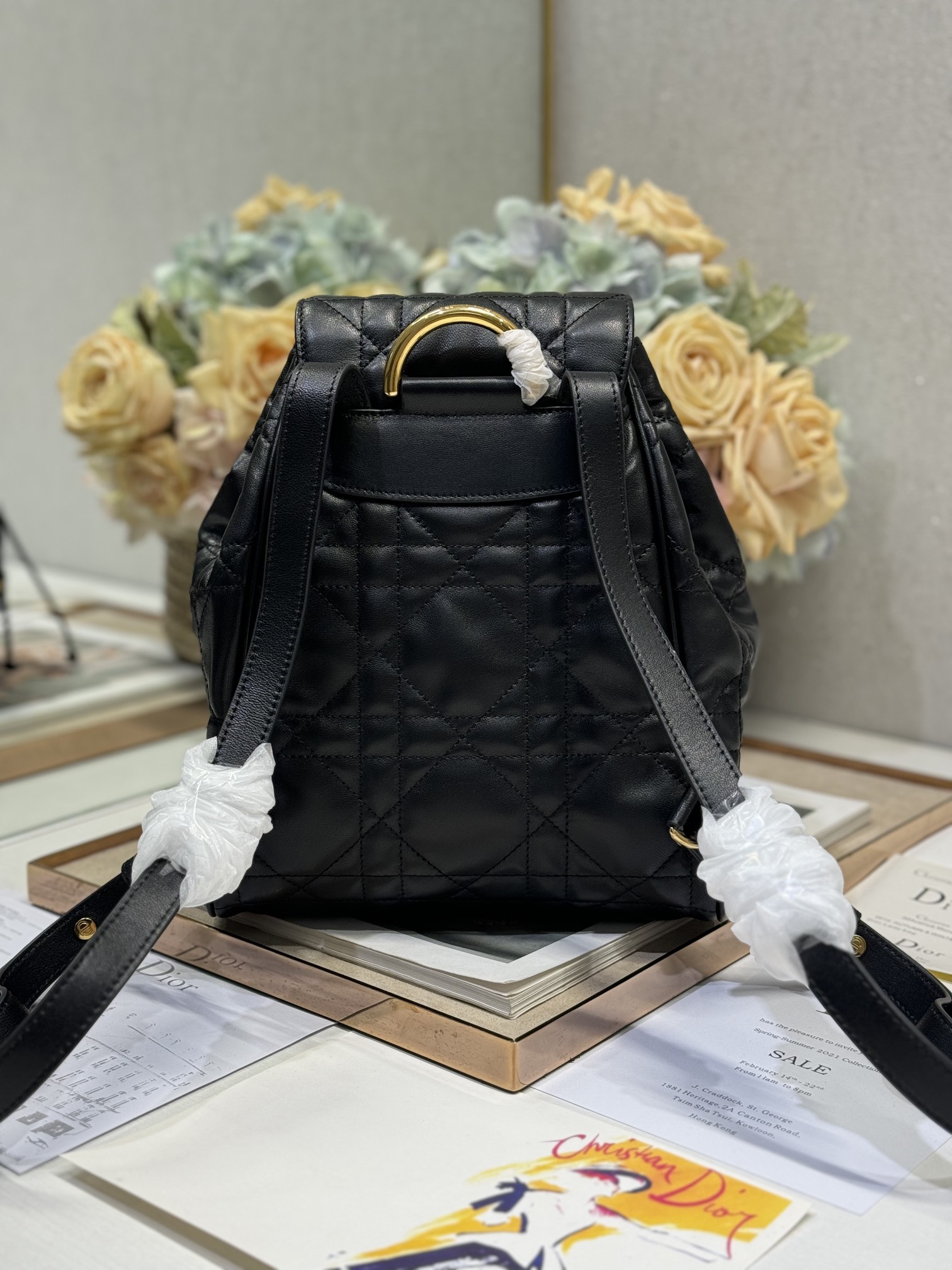 Medium Dior Caro Backpack