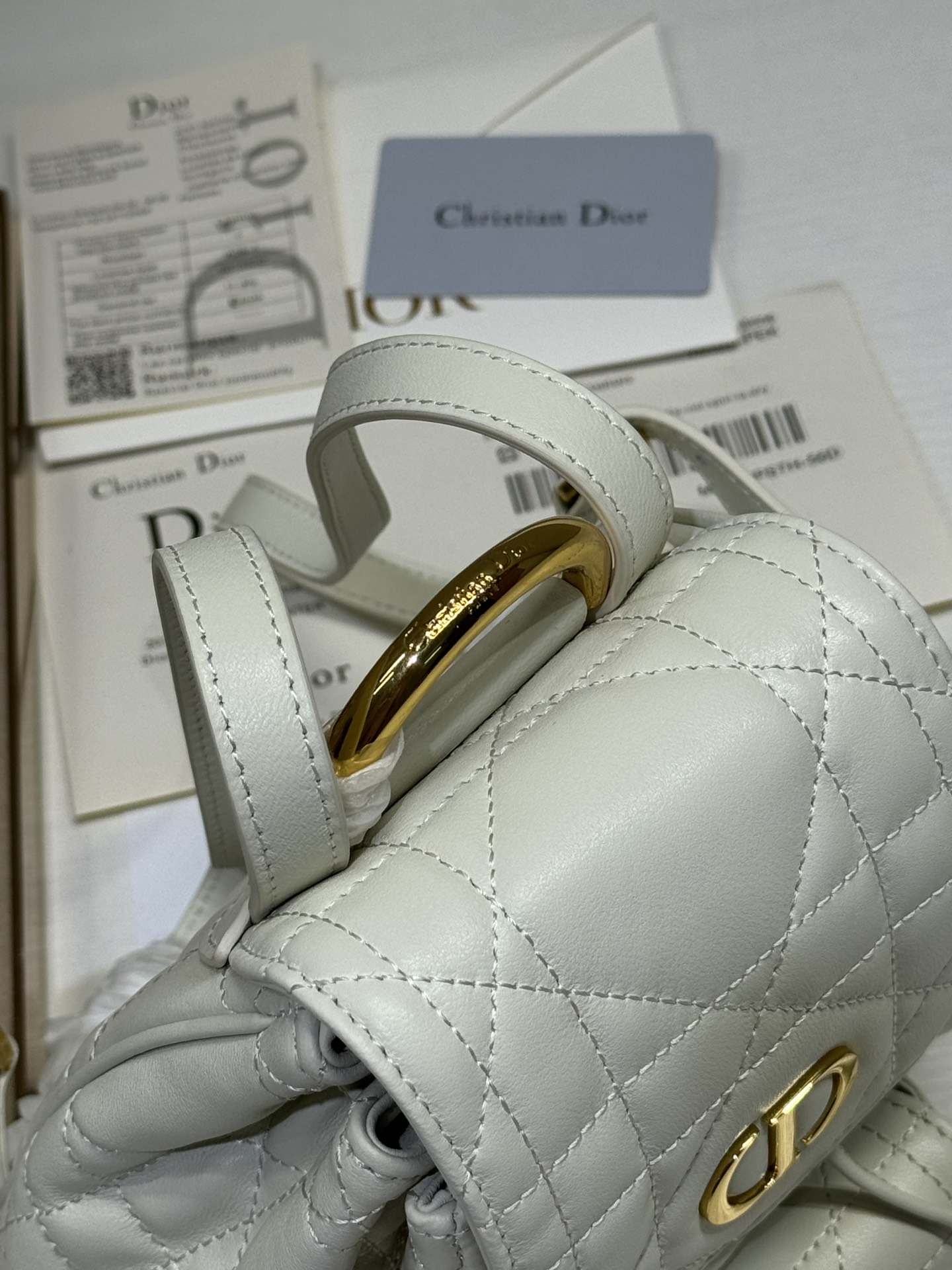 Small Dior Caro Backpack
