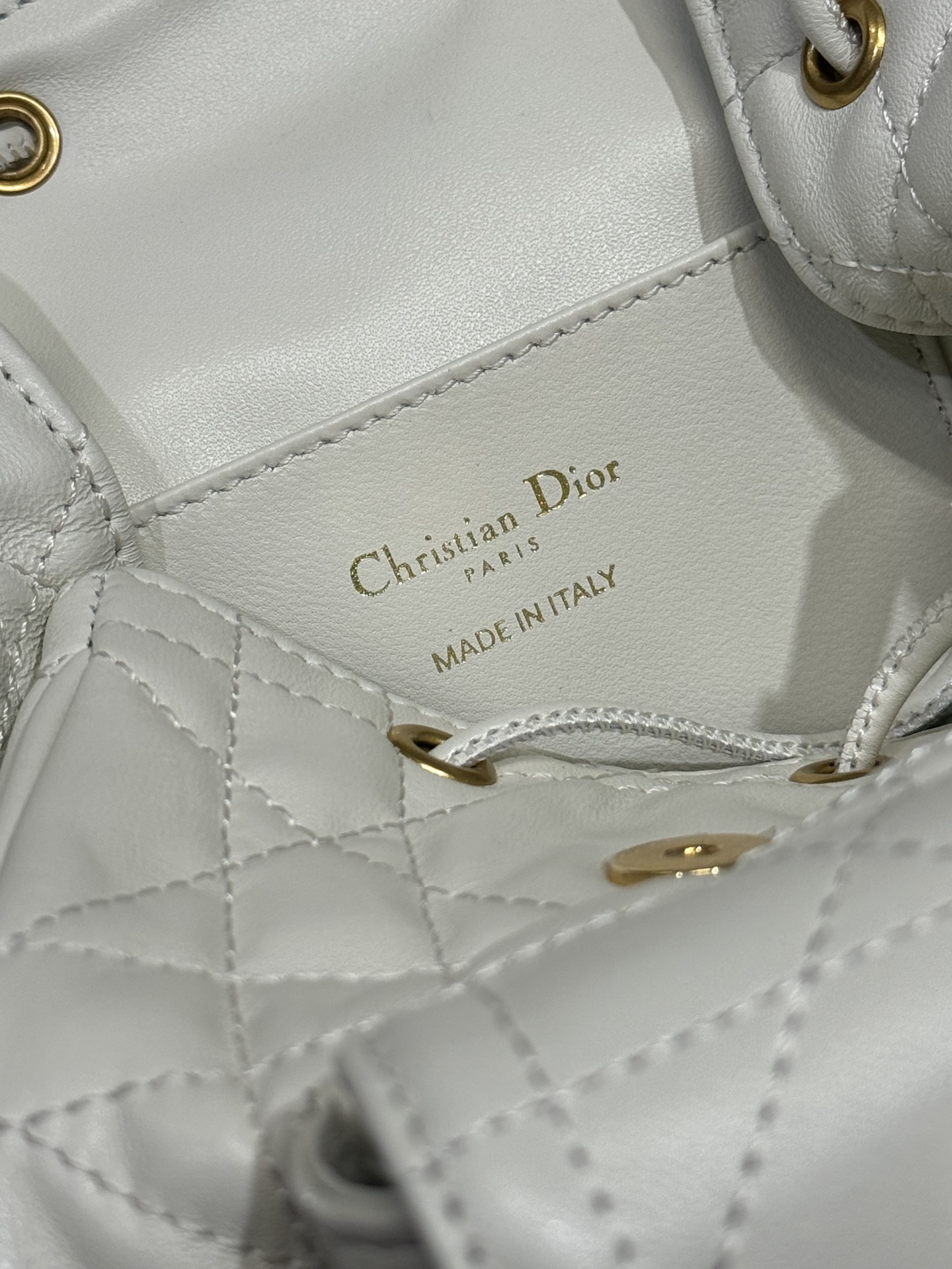 Small Dior Caro Backpack