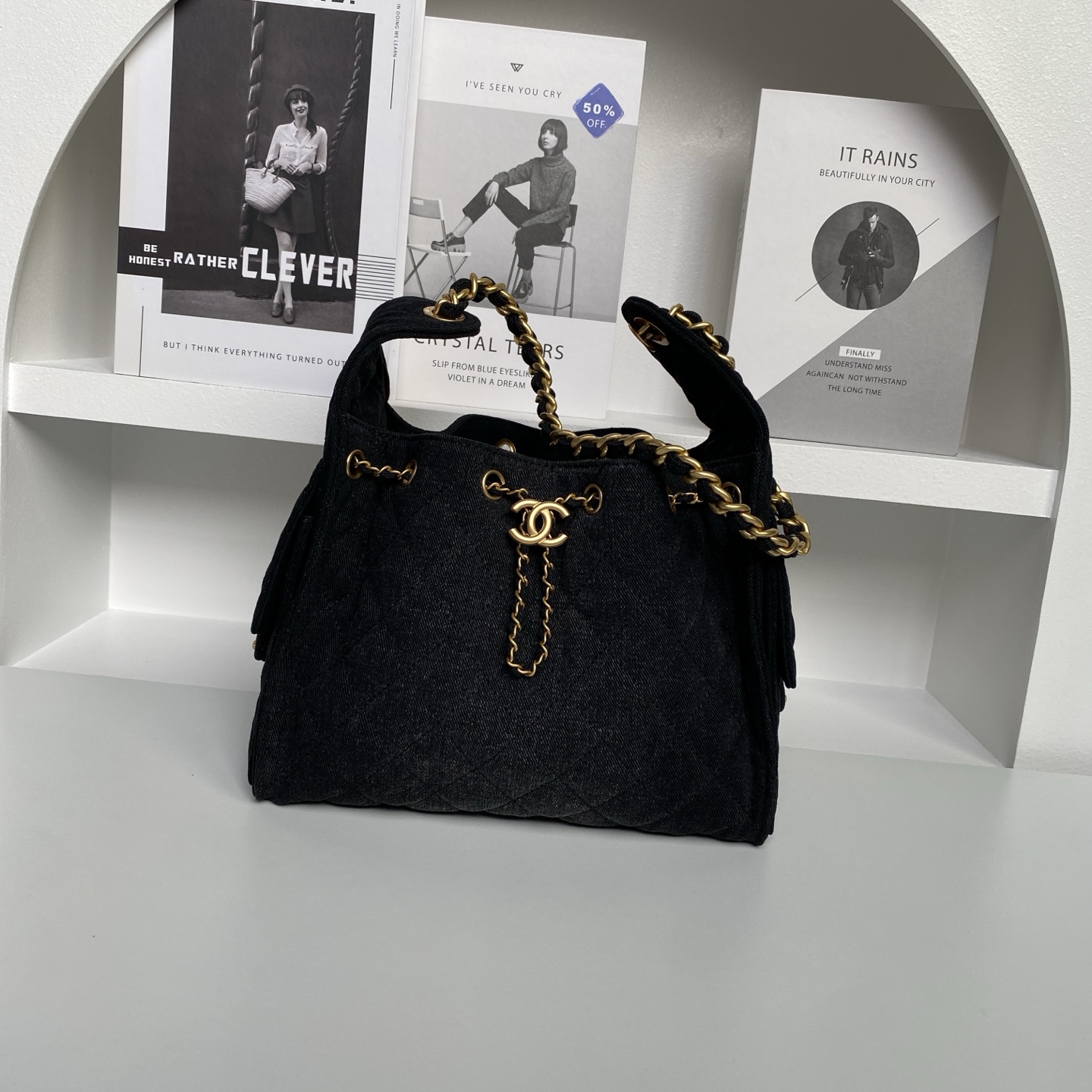 Chanel1 25C Runway Style HOBO BAG
