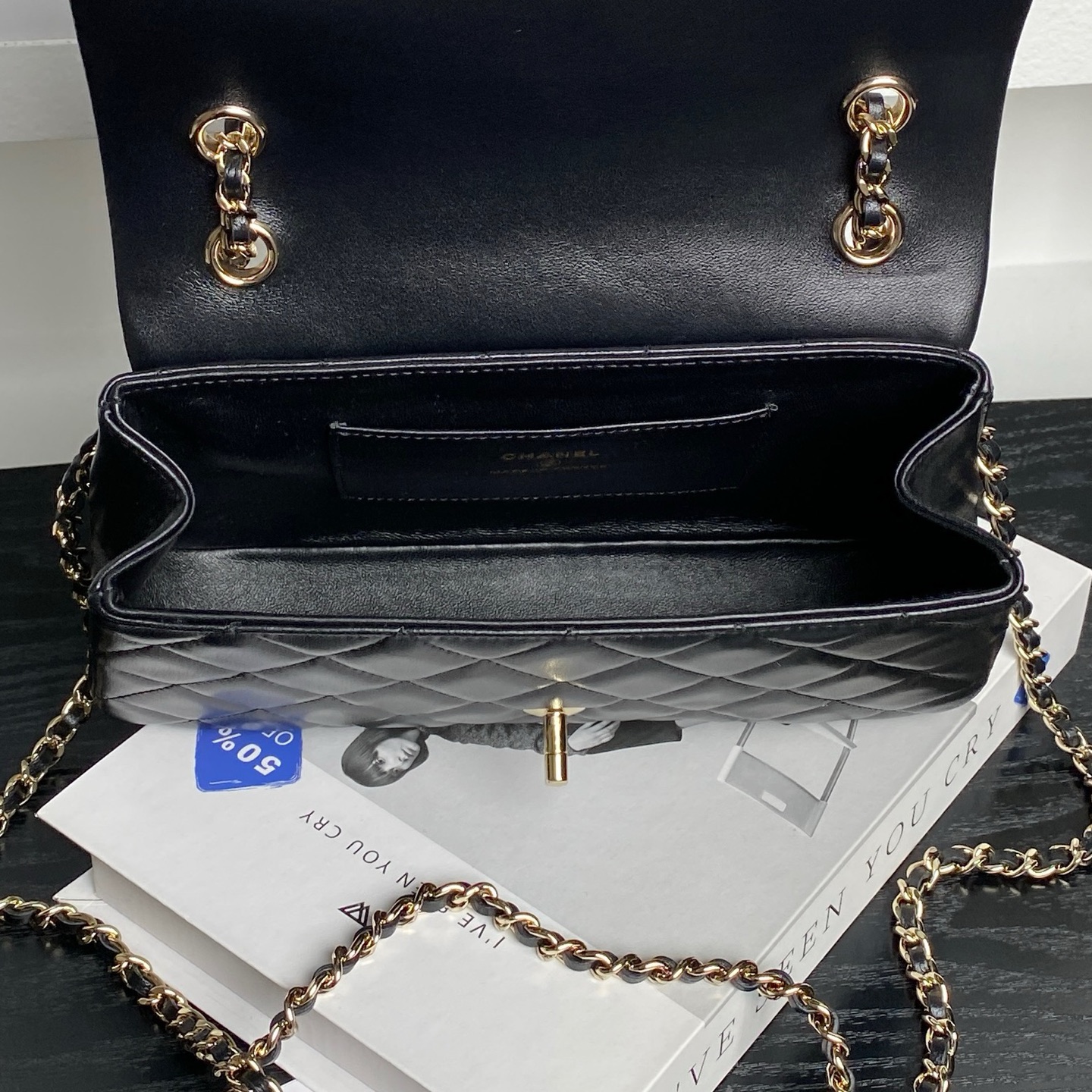 Chanel1 25S CF mini phone bag 