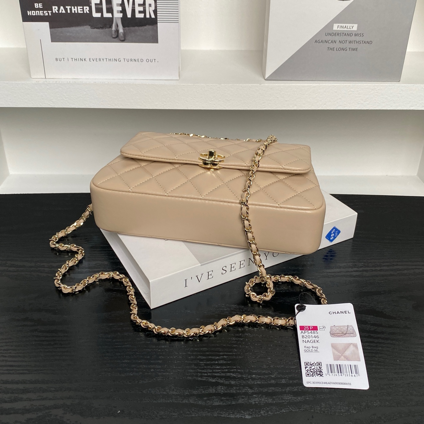 Chanel1 25S CF mini phone bag 