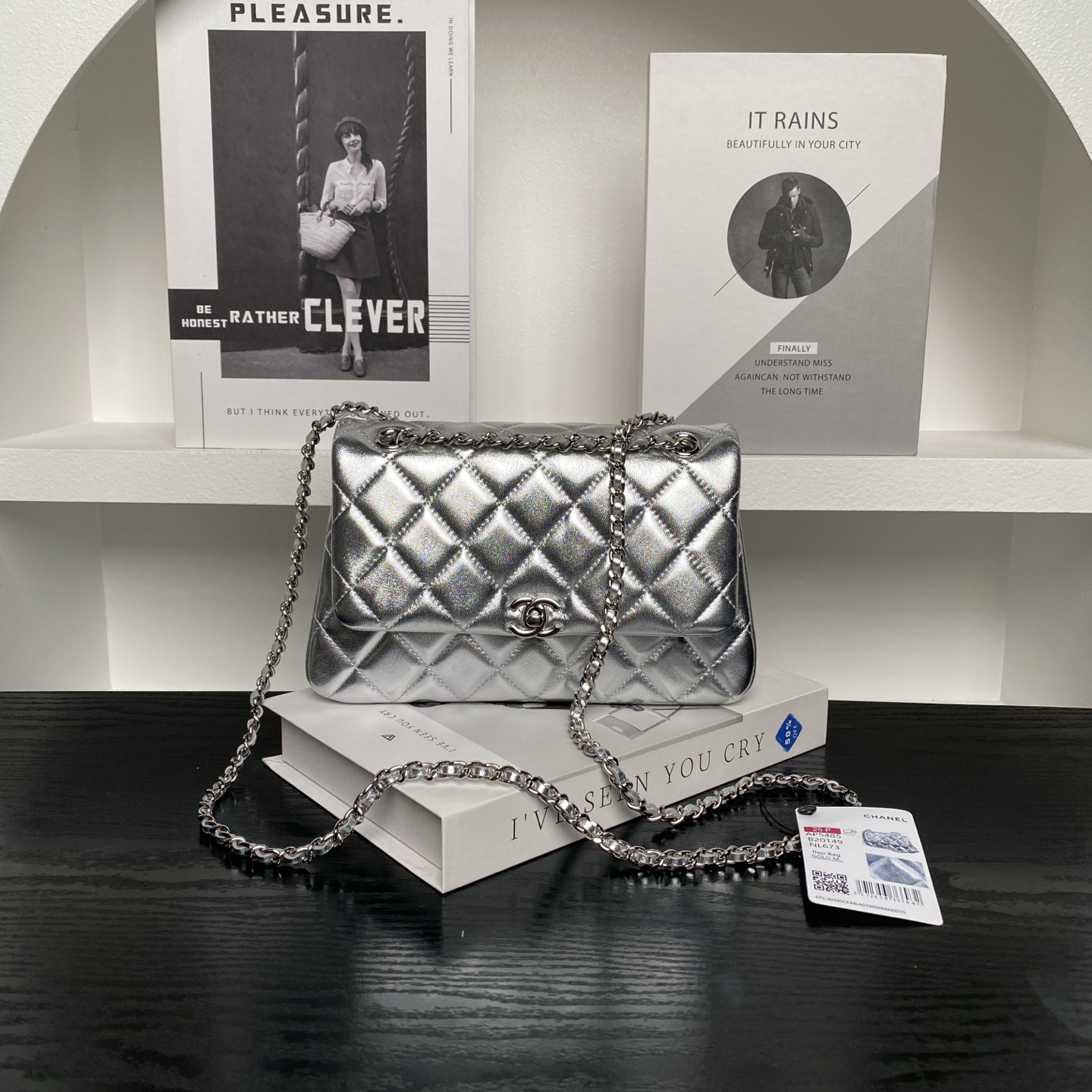 Chanel1 25S CF mini phone bag 