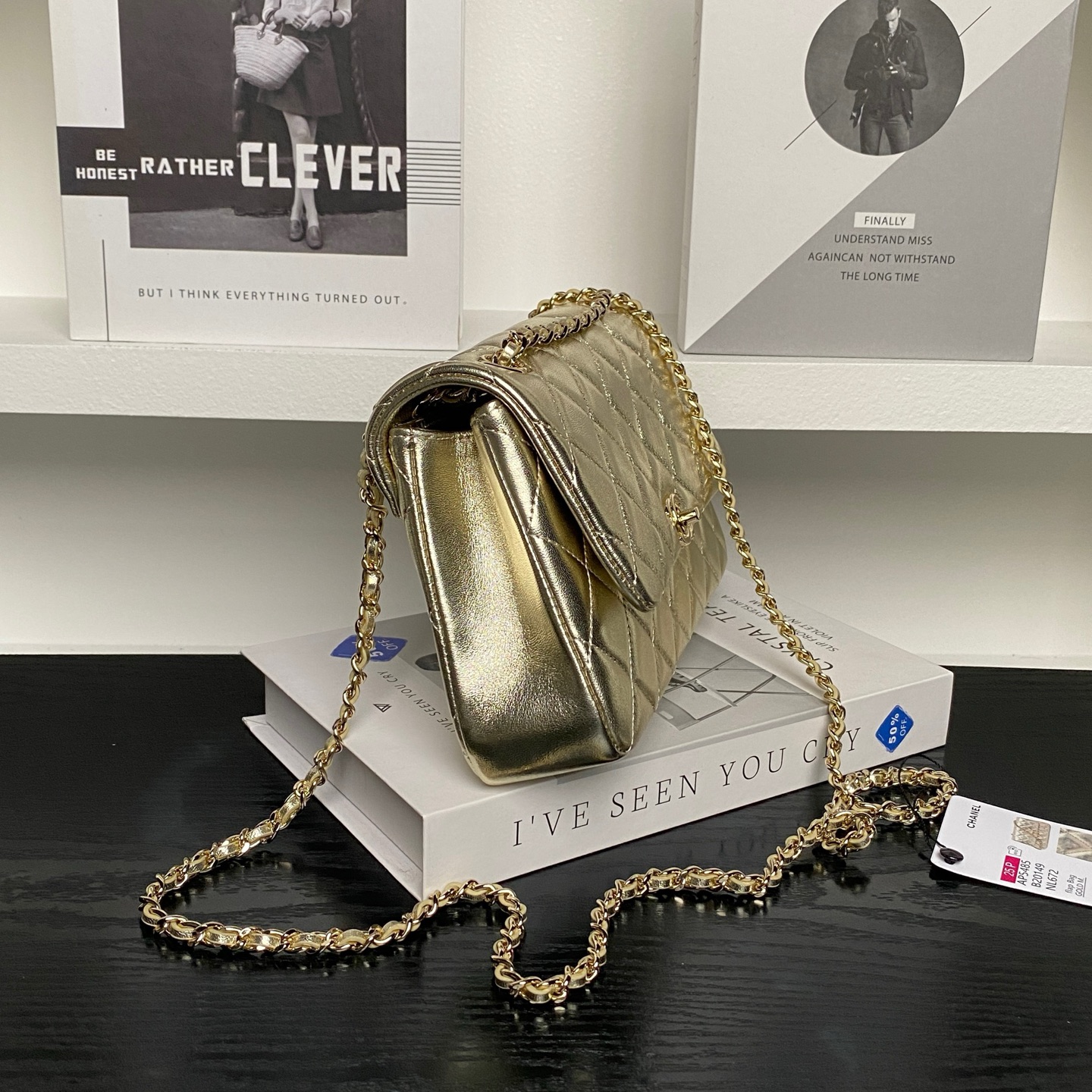 Chanel1 25S CF mini phone bag 