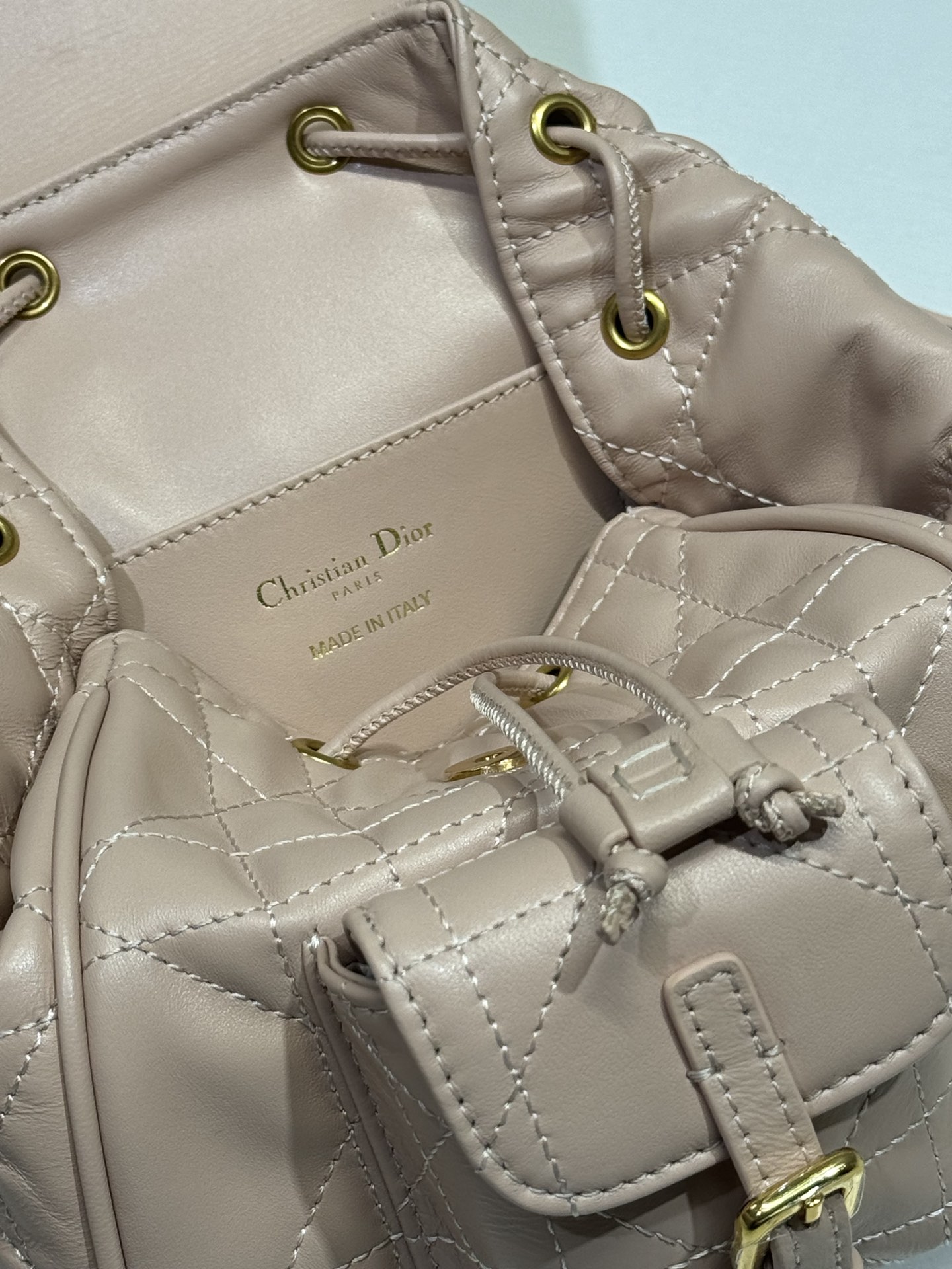 Small Dior Caro Backpack