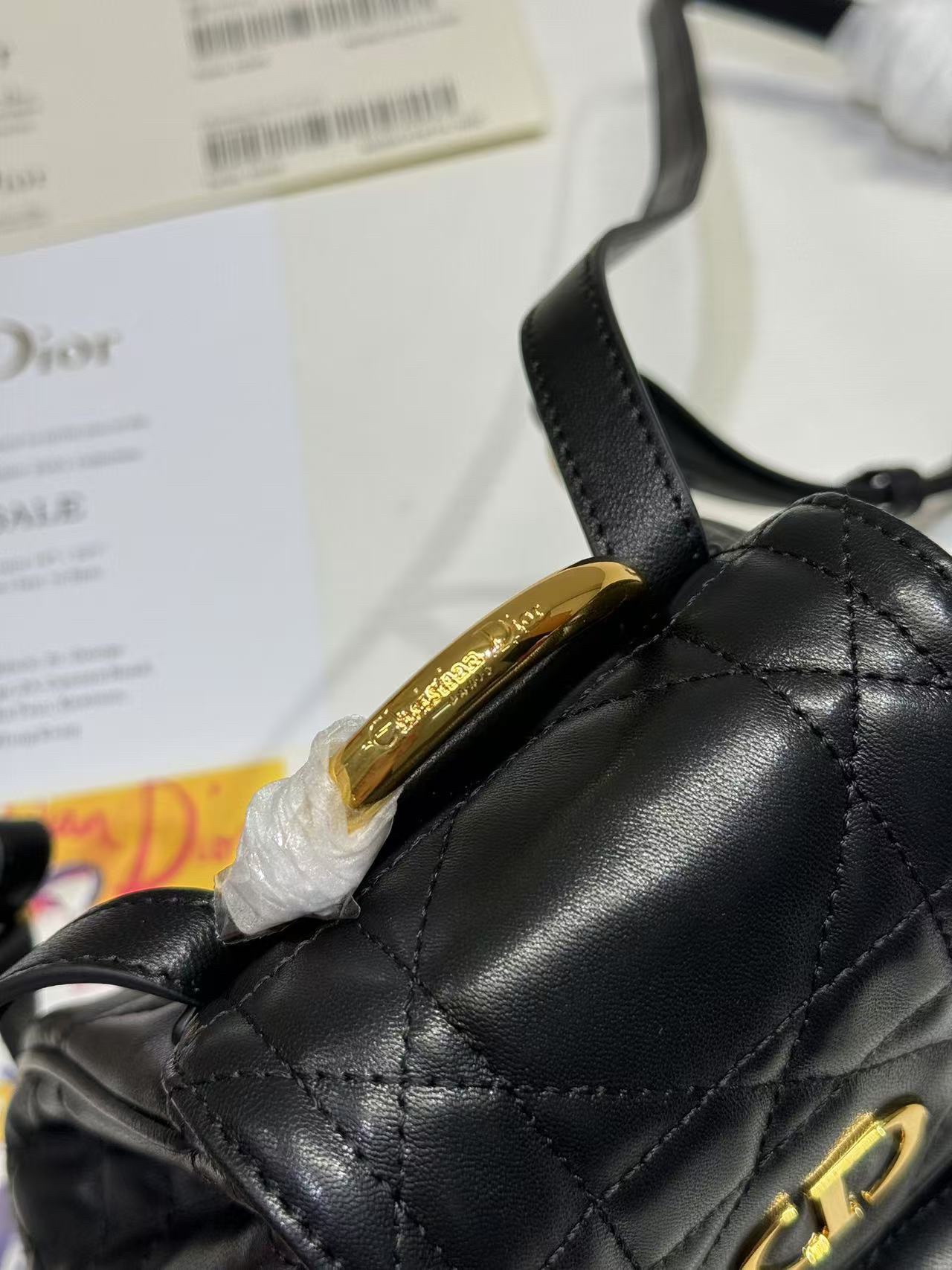 Small Dior Caro Backpack