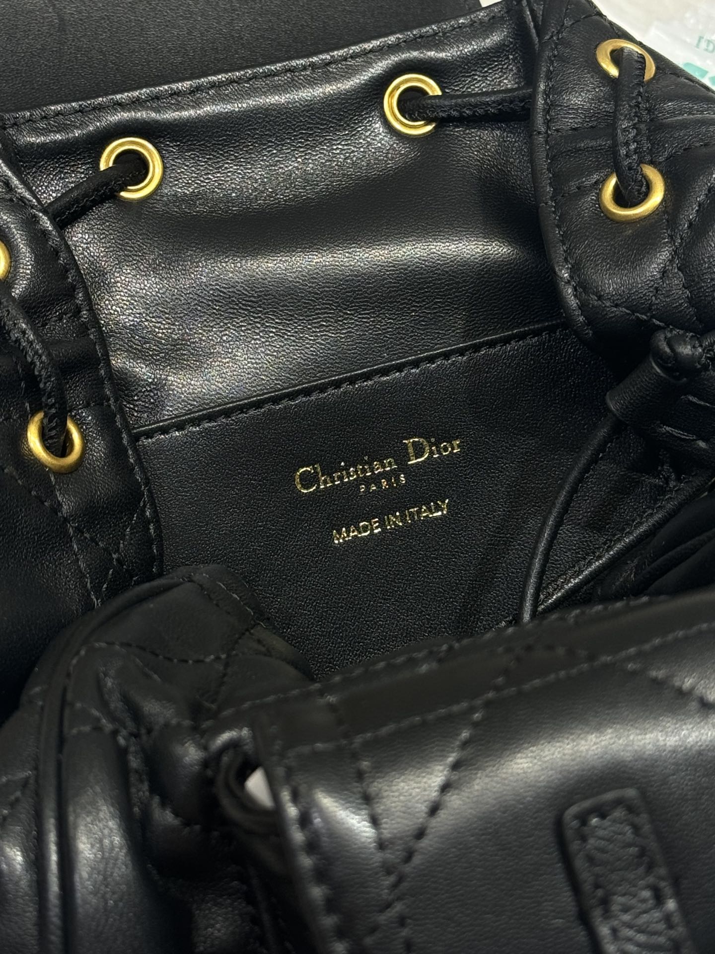 Small Dior Caro Backpack