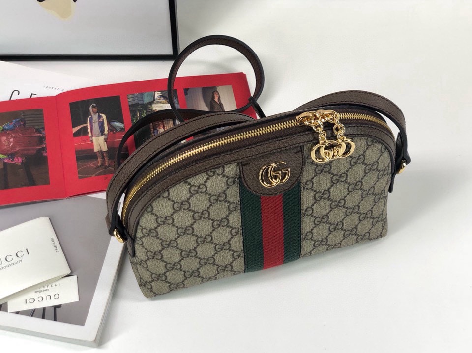 Gucci Ophidia series shell shoulder bag